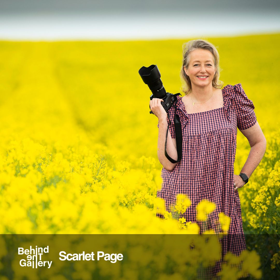 Scarlet Page behindthegallery