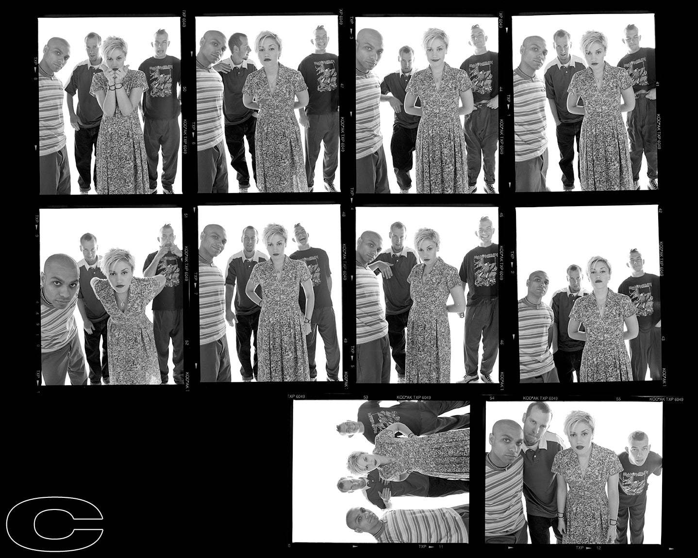 No Doubt Proof Sheet Behindthegallery
