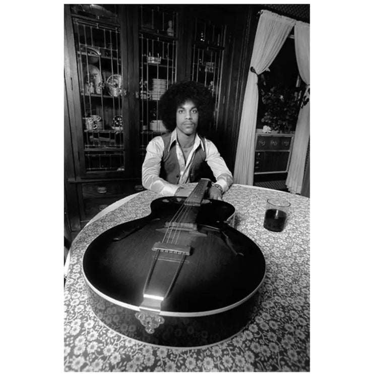 Prince Guitar At The Table, 1977 Behind The Gallery behindthegallery