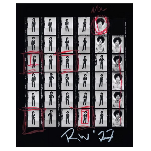 Prince Contact Sheet, Suit 1977