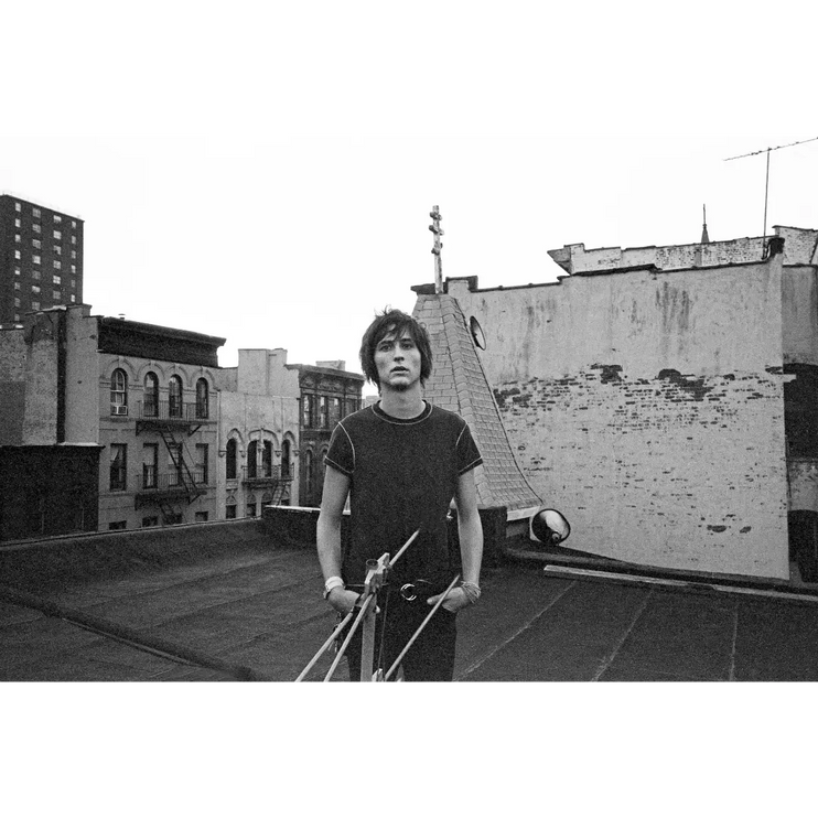 Nick On His Roof Top NY Behind The Gallery behindthegallery