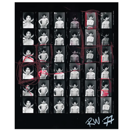 Prince Contact Sheet Portraits, 1977