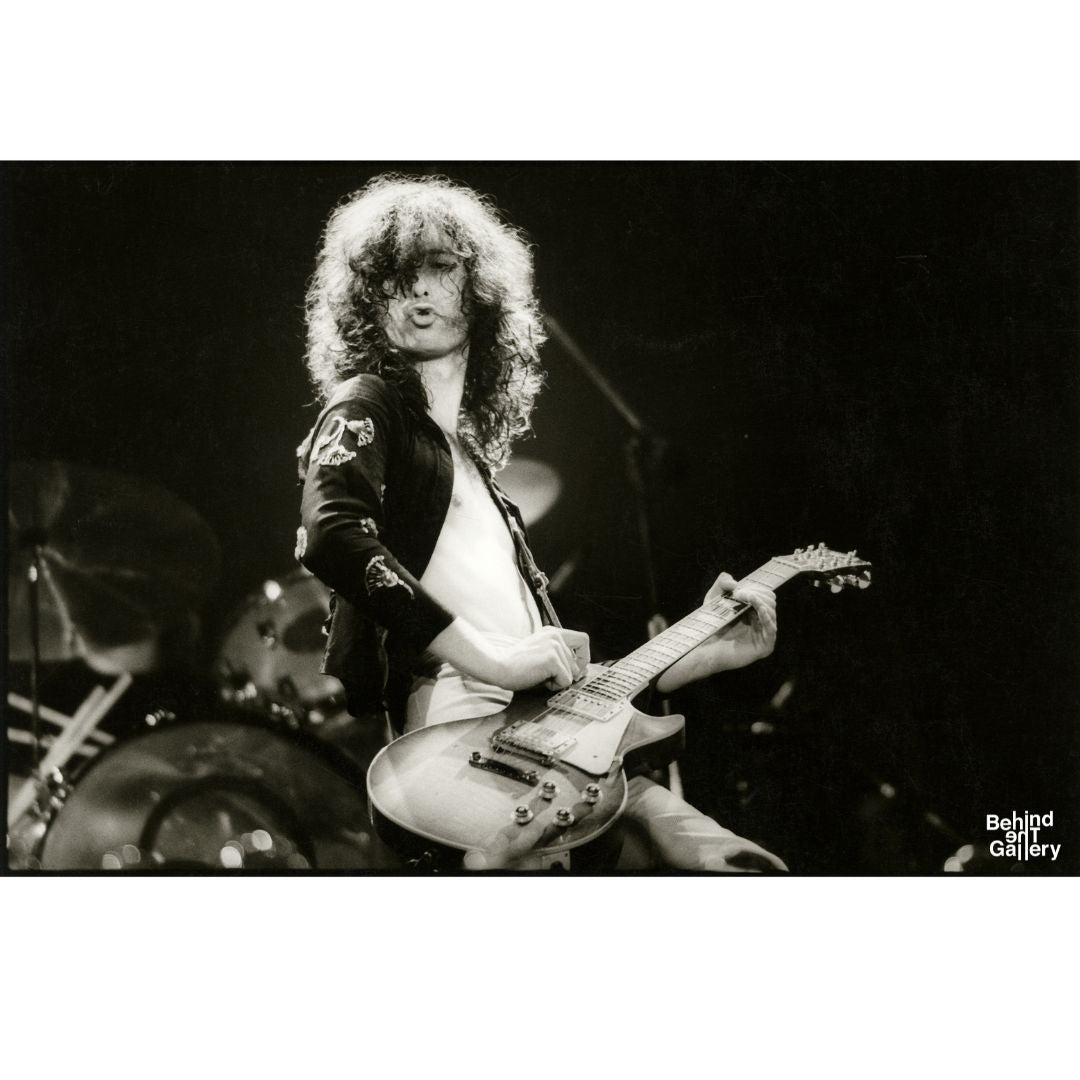 Led Zeppelin Jimmy Page Live 1974