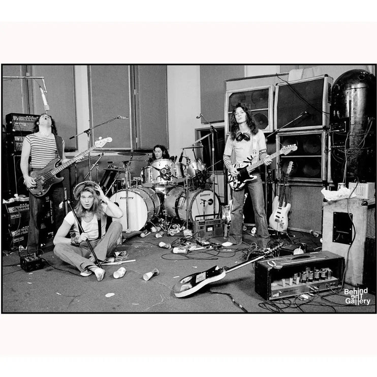 Van Halen Studio 1978 Behind The Gallery behindthegallery