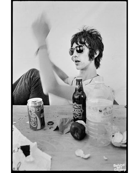 Richard Ashcroft, Lollapalooza, Backstage — The Verve, 1994, photographed by Chris Floyd | Behind The Gallery