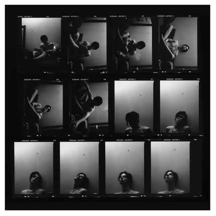 Yungblud house contact sheet  behind the gallery 