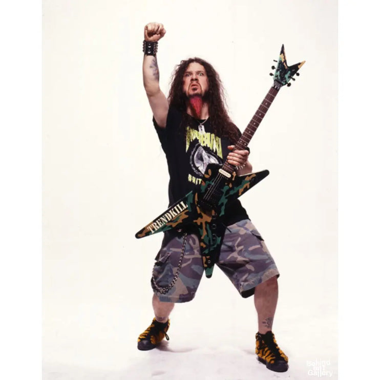 Pantera Dimebag Darrell — photographed by Neil Zlozower | Behind The Gallery