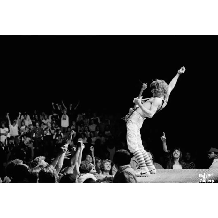Eddie Van Halen Live Crowd Solo Behind The Gallery behindthegallery
