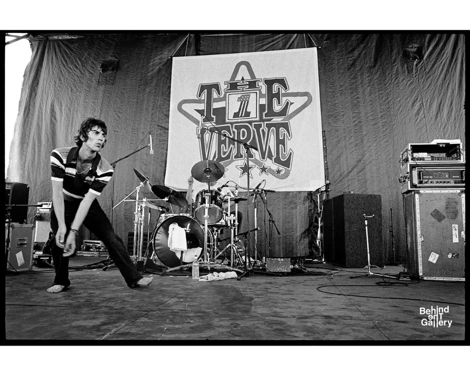 Chris Floy The Verve Richard Ashcroft Behind The Gallery