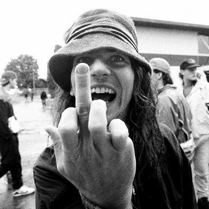 EDDIE VEDDER LOLLAPALOOZA BACKSTAGE