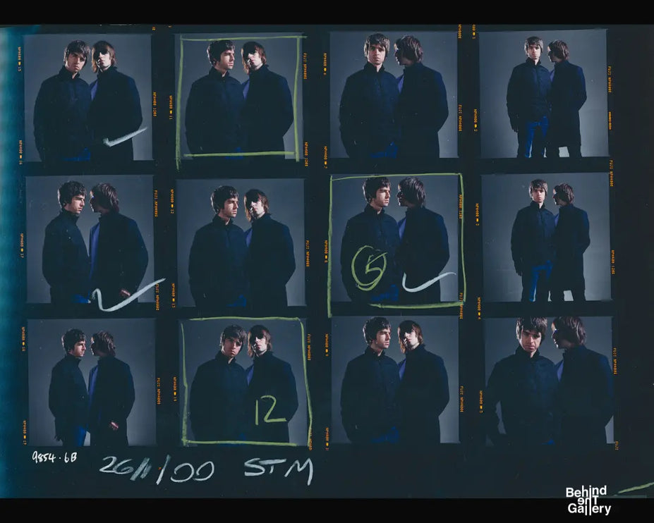 Chris Floyd Liam Gallagher Noel Gallagher Behind The Gallery Oasis