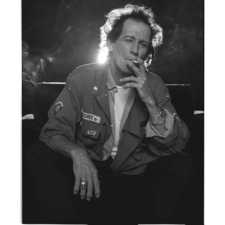 Keith Richards Backstage Behind The Gallery behindthegallery