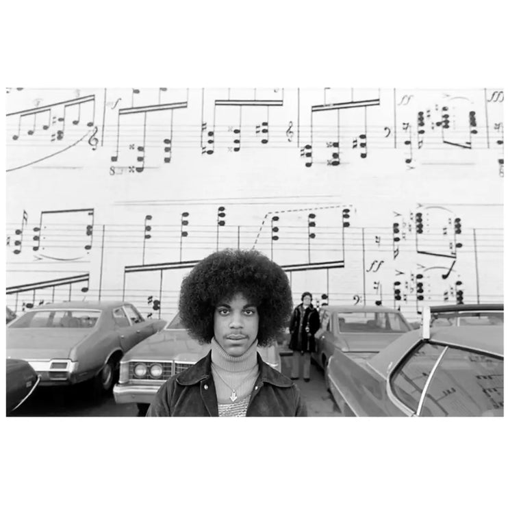 Prince, Music Notes Downtown Minneapolis, 1977 Behind The Gallery behindthegallery