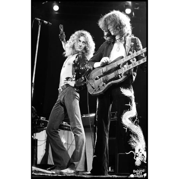 Led Zeppelin Live 1975 Behind The Gallery behindthegallery