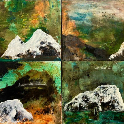 Irreverence (quadriptych) , 2025 Behind The Gallery behindthegallery 
