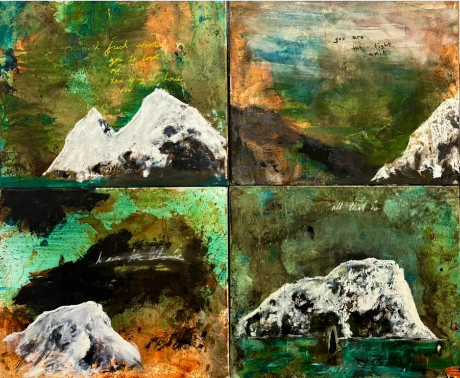Irreverence (quadriptych) , 2025 Behind The Gallery behindthegallery 