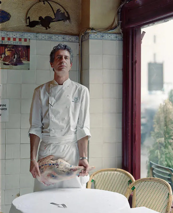 "Butcher 2", 2001 - Anthony Bourdain & Chris Floyd Behind The Gallery Behind The Gallery 