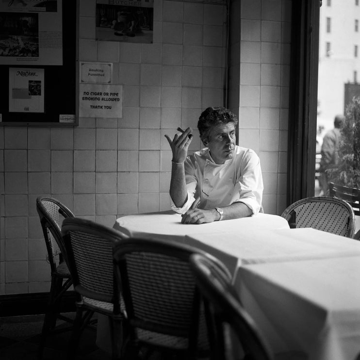 "Chef's Table", 2001 - Anthony Bourdain & Chris Floyd Behind The Gallery Behind The Gallery 