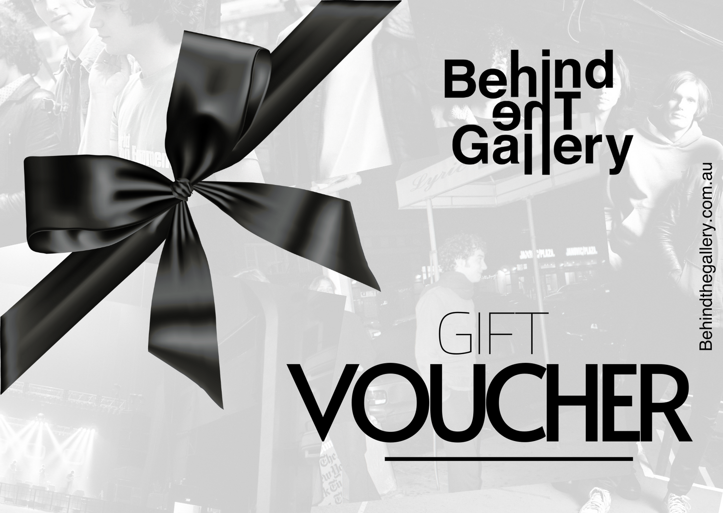 Behind The Gallery Gift Card