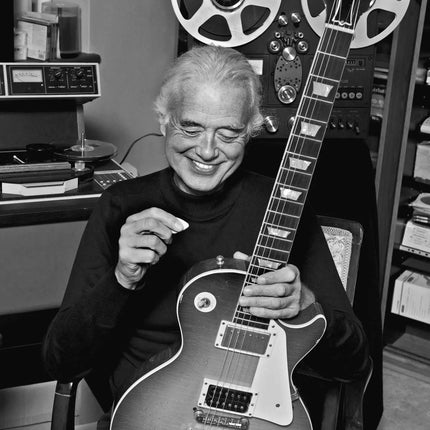 Jimmy Page - Studio — photographed by Scarlet Page | Behind The Gallery