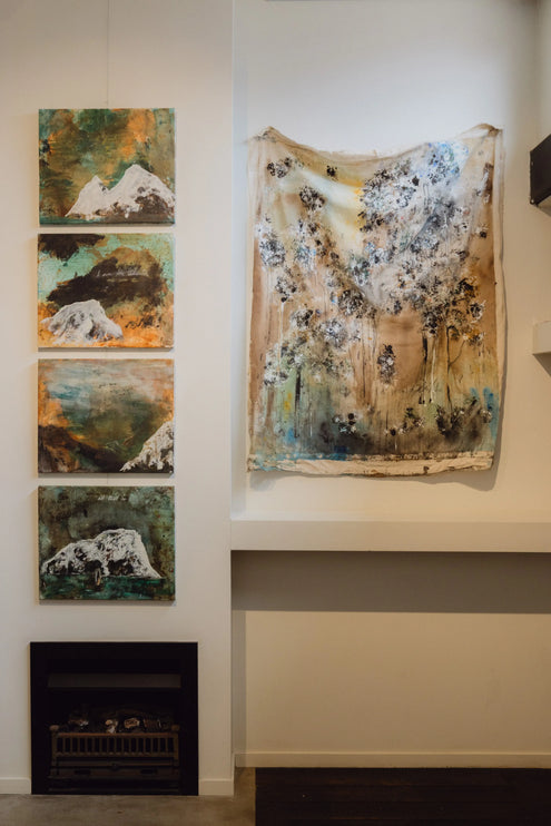 Irreverence (quadriptych) , 2025 Behind The Gallery behindthegallery 