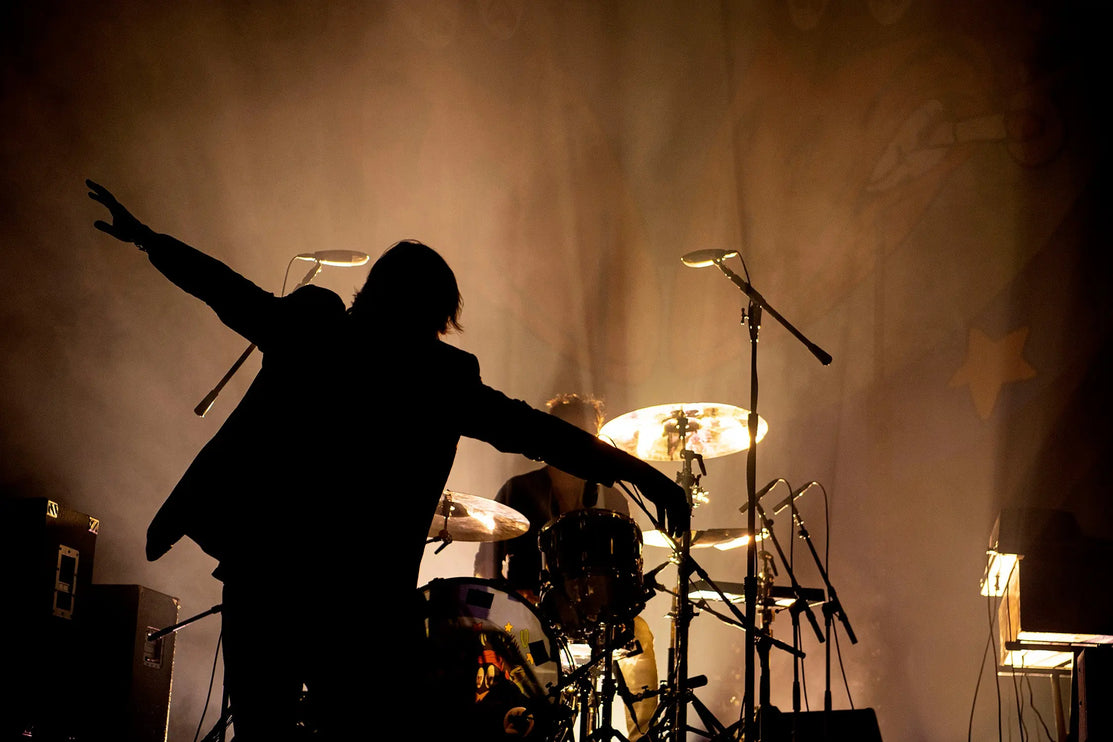 Chris Silhouette — The Black Crowes, photographed by Ross Halfin | Behind The Gallery