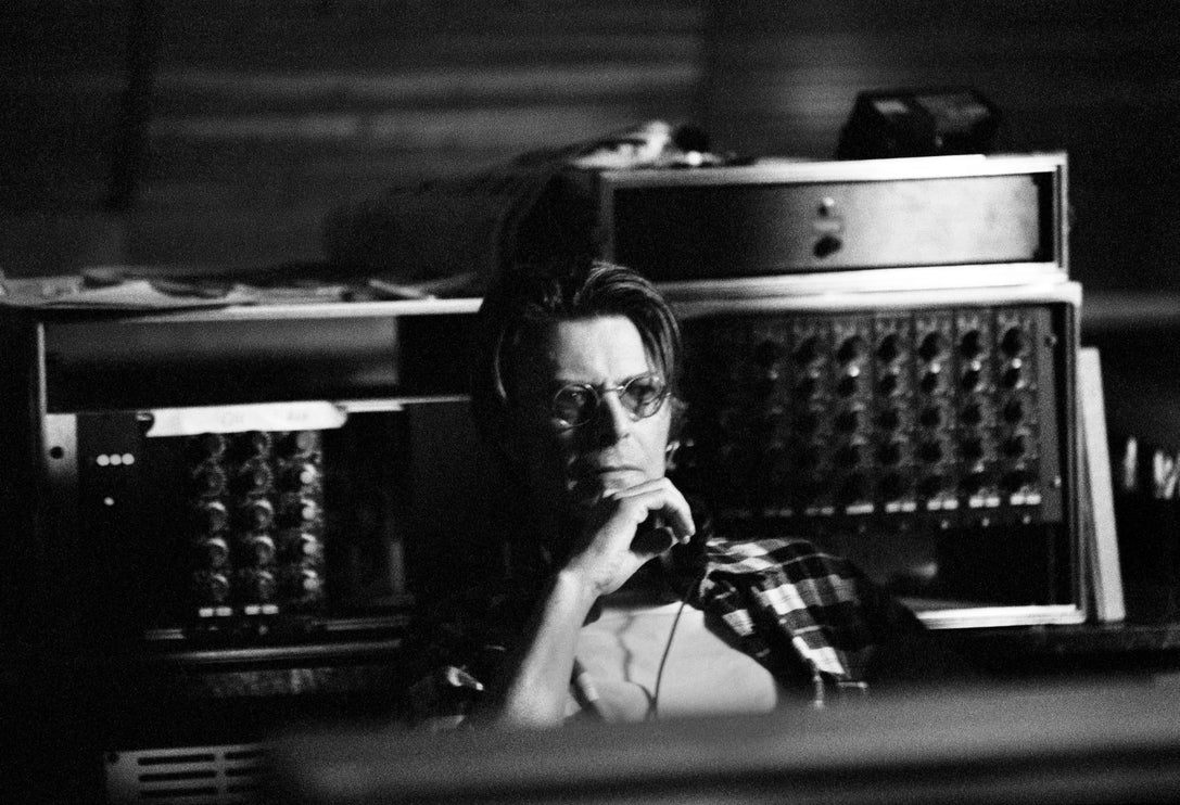 "Recording Desk", 1999 - David Bowie & Chris Floyd Behind The Gallery Behind The Gallery 