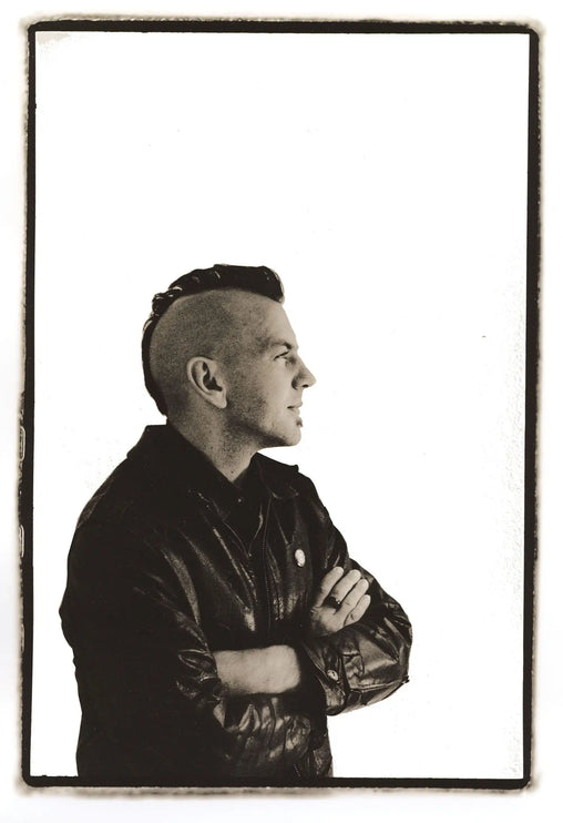 Eddie Vedder Mohawk — Pearl Jam, 1992, photographed by Ross Halfin | Behind The Gallery