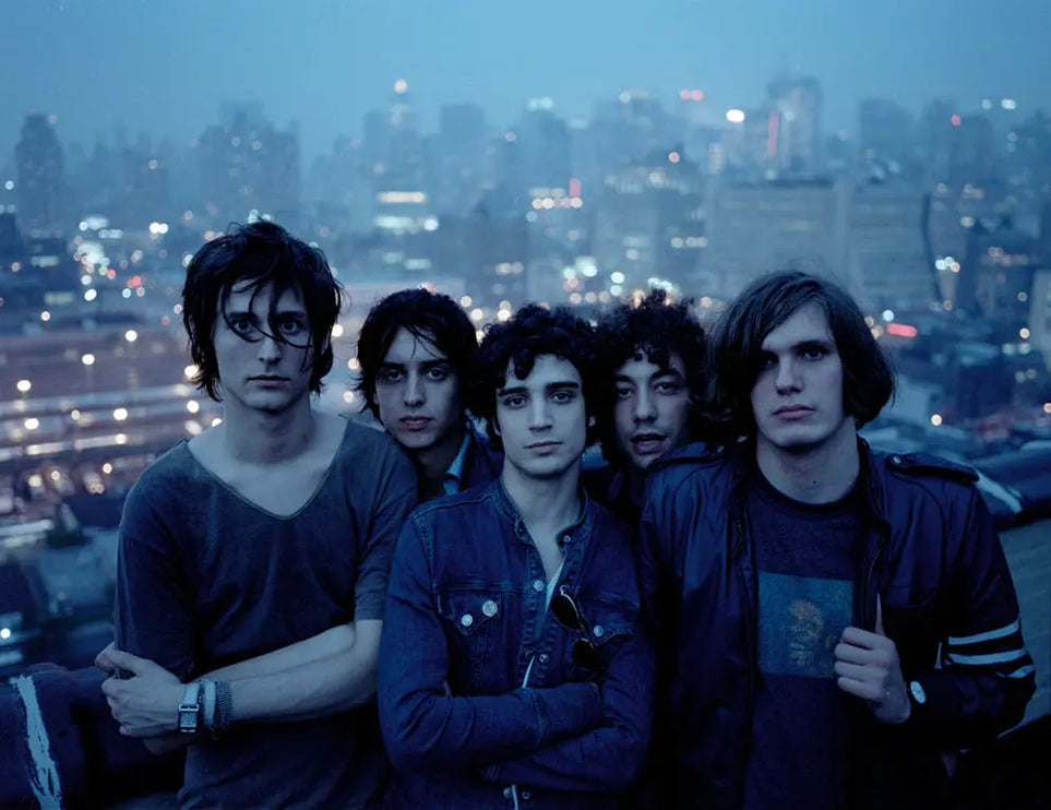 The Strokes, NY Rootop, 2003 - Colin Lane