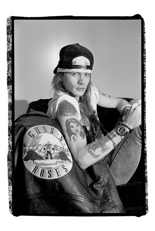 Axl Rose, Guns N 'Roses Backstage, Dallas 1988 - Ian Tilton Behind The Gallery Behind The Gallery 