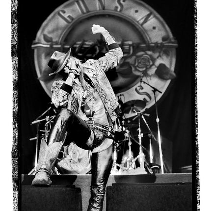 Axl Rose, Guns N' Roses Live, Dallas 1988 - Ian Tilton Behind The Gallery Behind The Gallery 
