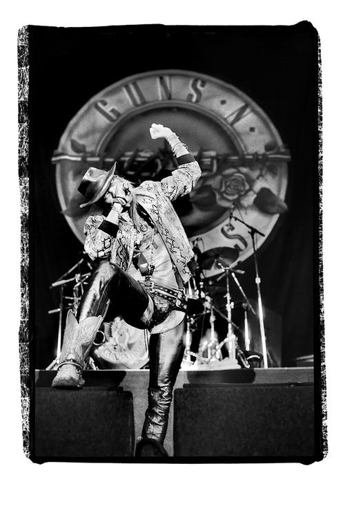Axl Rose, Guns N' Roses Live, Dallas 1988 - Ian Tilton Behind The Gallery Behind The Gallery 