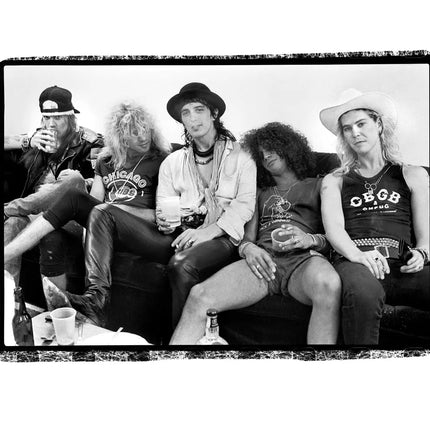 Guns N' Roses Backstage, Dallas 1988 - Ian Tilton Behind The Gallery Behind The Gallery 