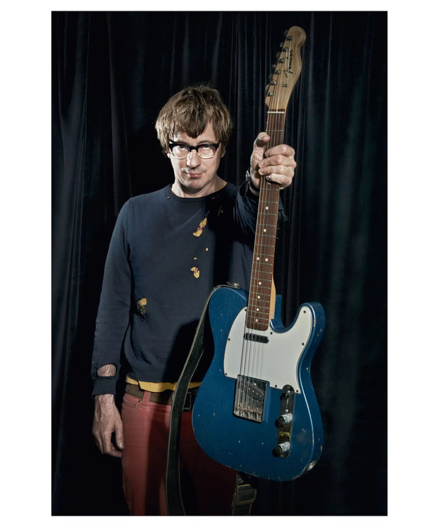 Graham Coxen - Resonator Series Artist Proof — Blur, photographed by Scarlet Page | Behind The Gallery