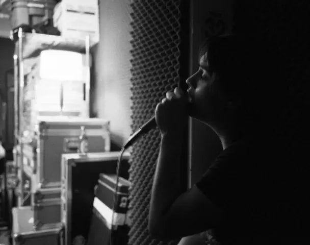 "Julian, Strokes Rehearsal Space, Music Building NY", 2002 - The Strokes & Colin Lane Behind The Gallery Behind The Gallery 