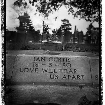 Ian Curtis Memorial, Macclesfield 1995 - Ian Tilton Behind The Gallery Behind The Gallery 