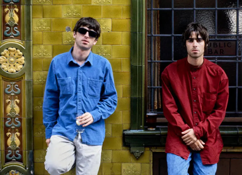 Liam and Noel Gallagher of Oasis, Manchester, 1994 Behind The Gallery behindthegallery