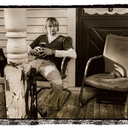 Kurt Cobain, Seattle Veranda, 1990 - Ian Tilton Behind The Gallery Behind The Gallery 