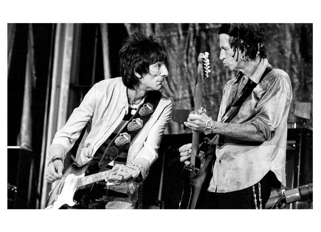 Ronnie Wood and Keith Richards - Rolling Stones, Licks Tour, 2003 - 30 Collection Behind The Gallery behindthegallery