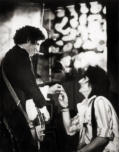 "Keith Richards & Ronnie Wood" - The Rolling Stones & Brian Aris