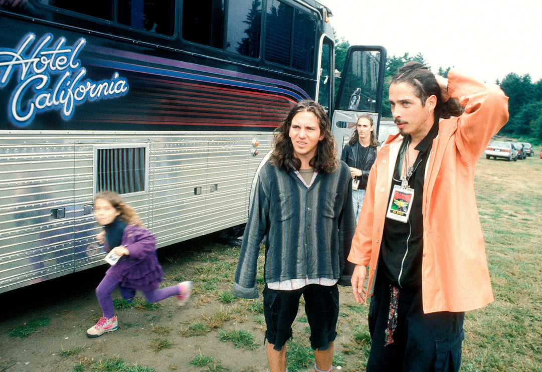 Chris Cornell & Eddie Vedder, Lollapalooza WA 1992, Lance Mercer