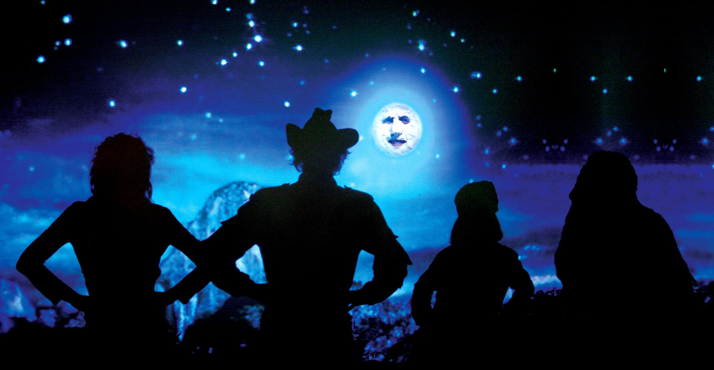 Moon Glazing Behind The Gallery behindthegallery