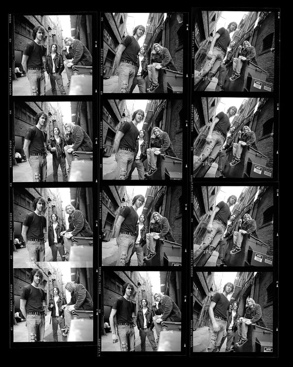 Nirvana Proof Sheet Behind The Gallery behindthegallery