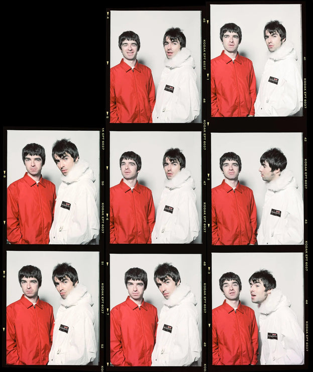 Oasis Collage Brothers Colour Behind The Gallery behindthegallery