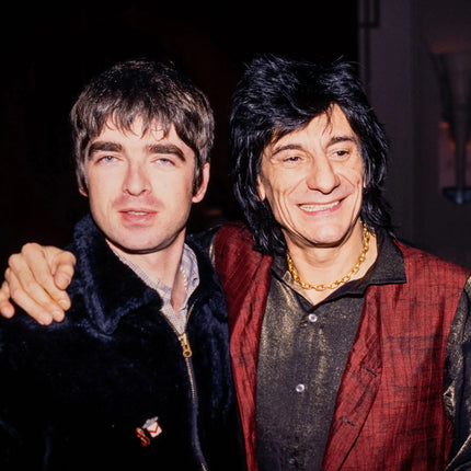 Q Awards Noel & Ronnie Wood Behind The Gallery behindthegallery