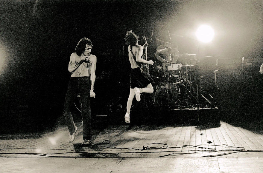 AC/DC Live Powerage Tour — 1978, photographed by Ross Halfin | Behind The Gallery