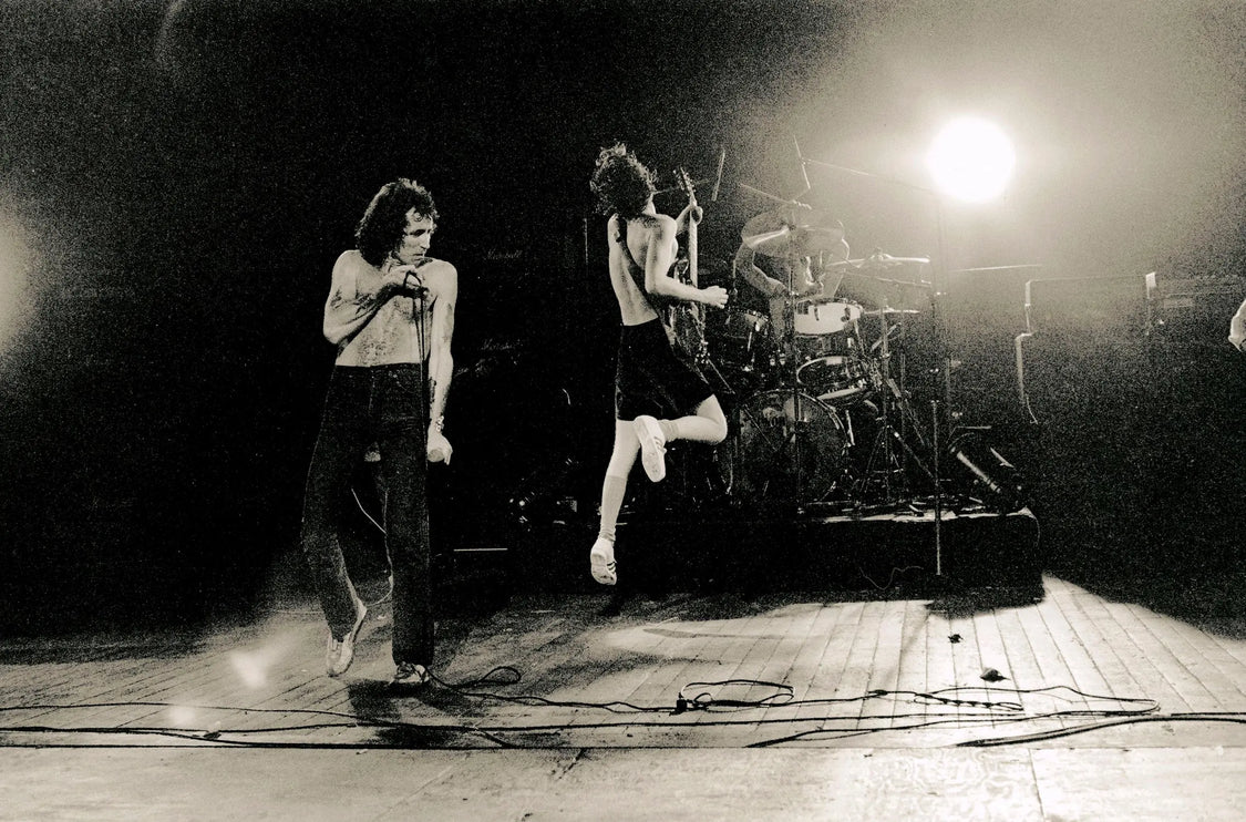 AC/DC Live Powerage Tour — 1978, photographed by Ross Halfin | Behind The Gallery