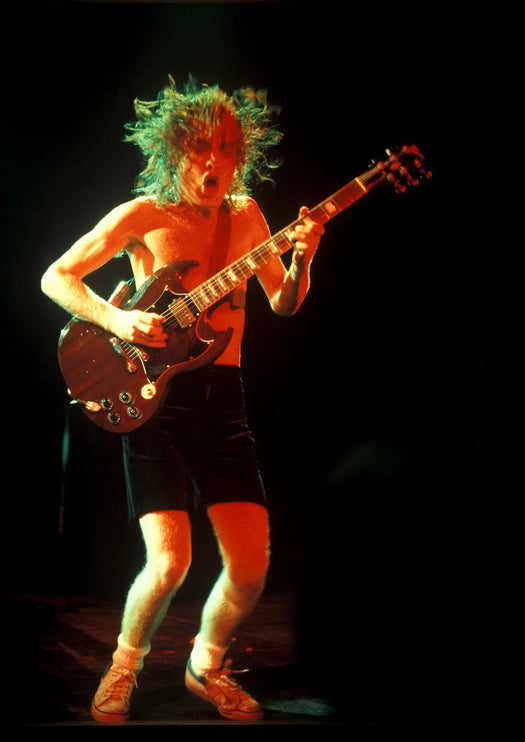 AC/DC Back In Black Live — 1980, photographed by Ross Halfin | Behind The Gallery