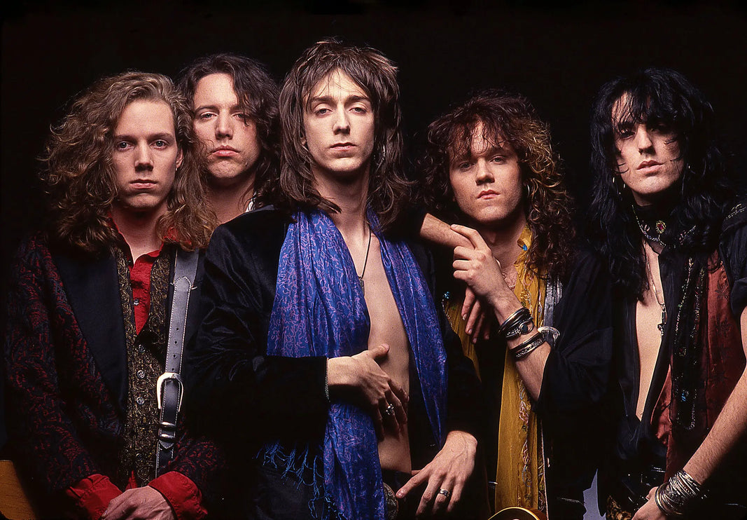 The Black Crowes - Hollywood, California — 1990, photographed by Ross Halfin | Behind The Gallery