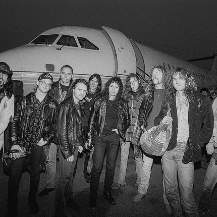 Black Crowes — Metallica - Moscow, 1991, 1991, photographed by Ross Halfin | Behind The Gallery